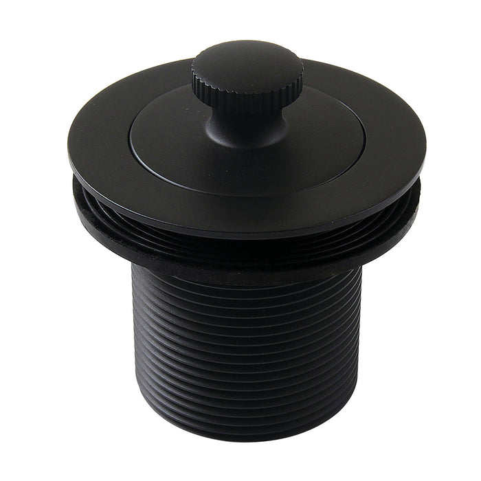 Kingston Heirloom DLT17MB - Made To Match 1-1/2-Inch Lift and Turn Tub Drain with 1-3/4-Inch Body Thread, Matte Black