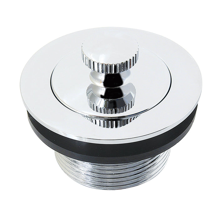 Kingston Heirloom DLT2081 1-1/2-Inch Brass Lift & Lock Bathtub Drain, Polished Chrome