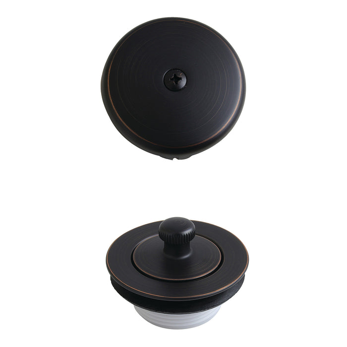 Kingston Heirloom DLT5301ANB - Trimscape Zinc Alloy Lift and Turn Tub Drain Conversion Kit, Naples Bronze
