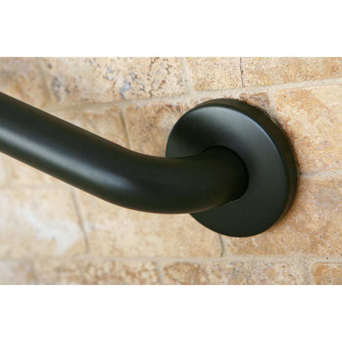 Kingston Tulare DR114185 - Americana 18-Inch x 1-1/4-Inch O.D. Stainless Steel Decorative Grab Bar, Oil Rubbed Bronze
