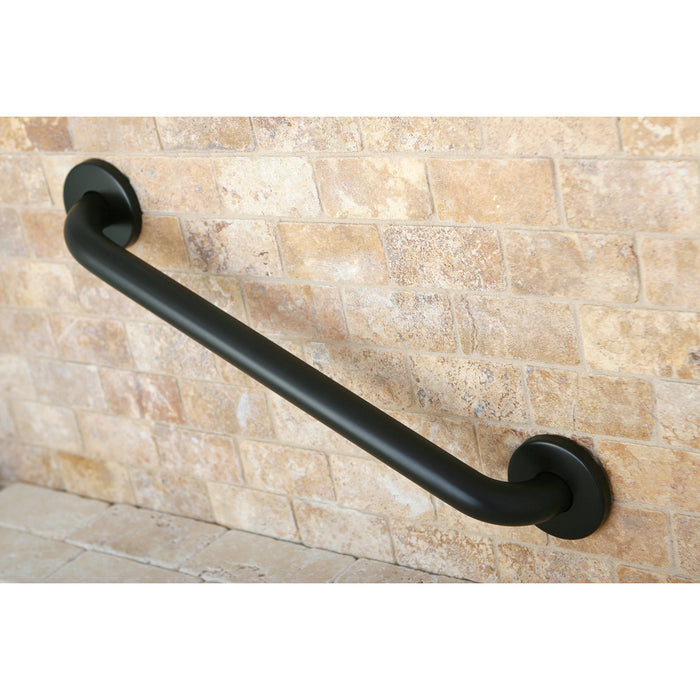 Kingston Tulare DR114185 - Americana 18-Inch x 1-1/4-Inch O.D. Stainless Steel Decorative Grab Bar, Oil Rubbed Bronze