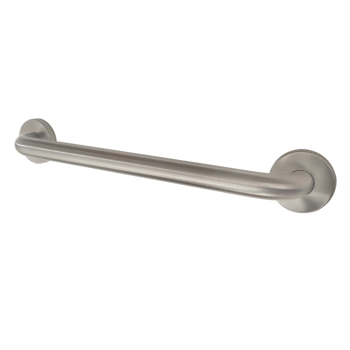 Kingston Tulare DR114188 - Americana 18-Inch x 1-1/4-Inch O.D. Stainless Steel Decorative Grab Bar, Brushed Nickel