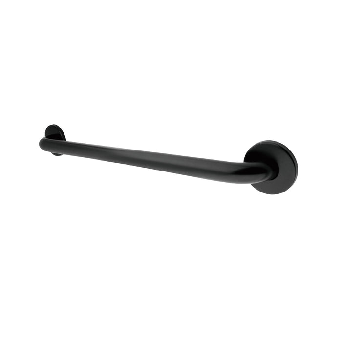 Kingston Tulare DR114240 - Americana 24-Inch x 1-1/4-Inch O.D. Stainless Steel Decorative Grab Bar, Matte Black