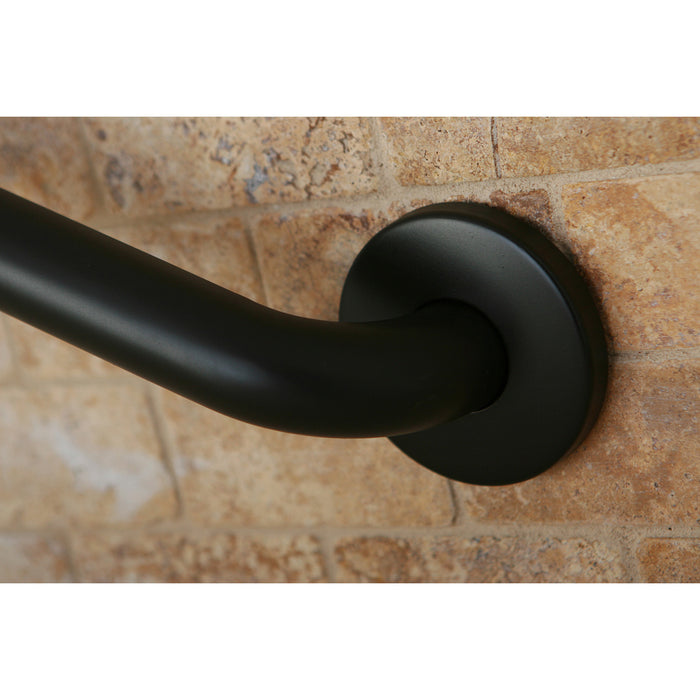 Kingston Tulare DR114305 - Americana 30-Inch x 1-1/4-Inch O.D. Stainless Steel Decorative Grab Bar, Oil Rubbed Bronze