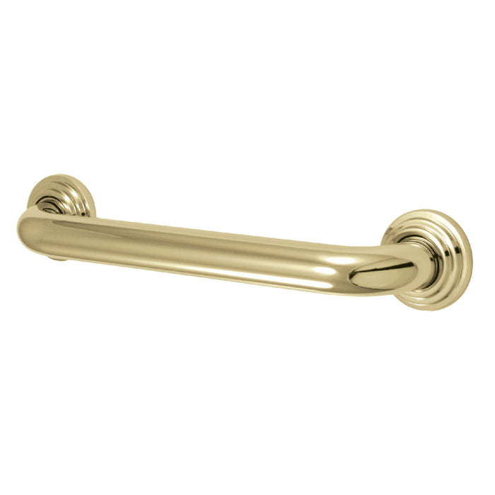 Milano Thrive In Place DR214122 12-Inch X 1-1/4 Inch O.D Grab Bar, Polished Brass