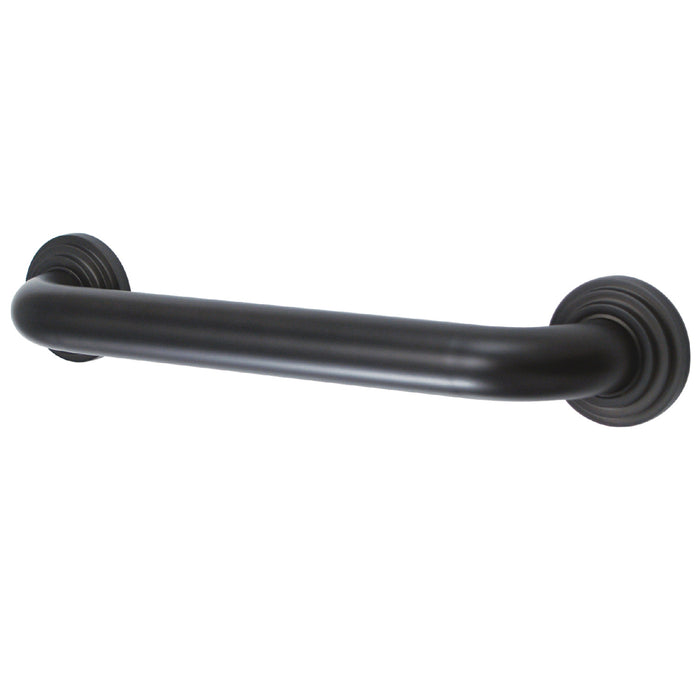Kingston Sona DR214125 - Milano 12-Inch x 1-1/4-Inch O.D. Brass Decorative Grab Bar, Oil Rubbed Bronze