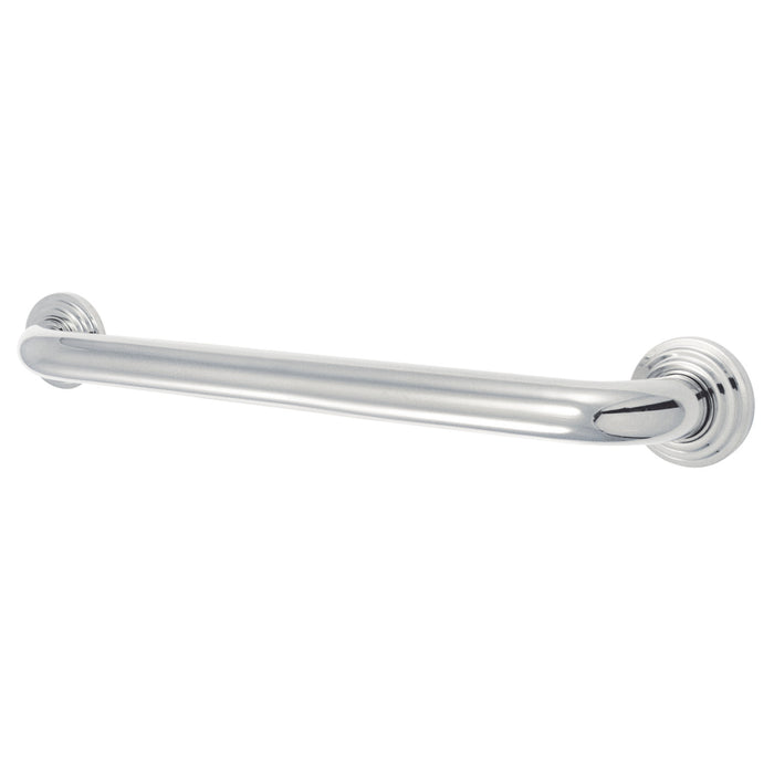 Kingston Sona DR214181 - Milano 18-Inch x 1-1/4-Inch O.D. Brass Decorative Grab Bar, Polished Chrome
