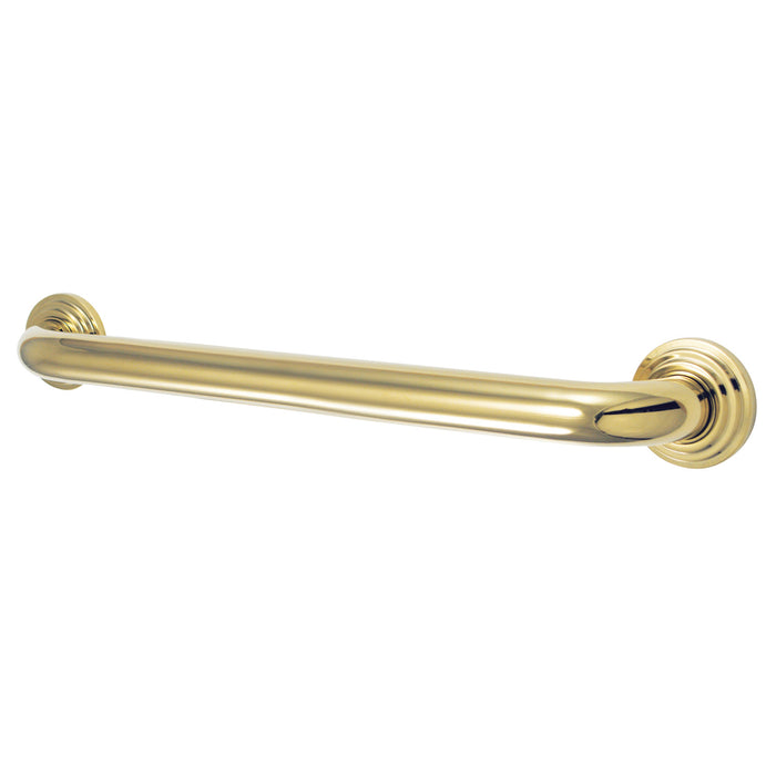 Milano Thrive In Place DR214182 18-Inch X 1-1/4 Inch O.D Grab Bar, Polished Brass