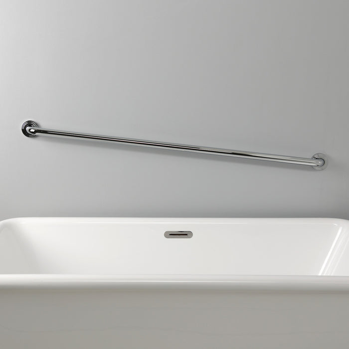 Kingston Sona DR214481 - Milano 48-Inch x 1-1/4-Inch O.D. Brass ADA Grab Bar, Polished Chrome