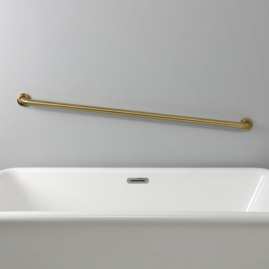 Kingston Sona DR214487 - Milano 48-Inch x 1-1/4-Inch O.D. Brass ADA Gr