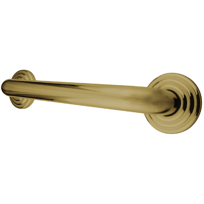 Restoration Thrive In Place DR314122 12-Inch X 1-1/4 Inch O.D Grab Bar, Polished Brass