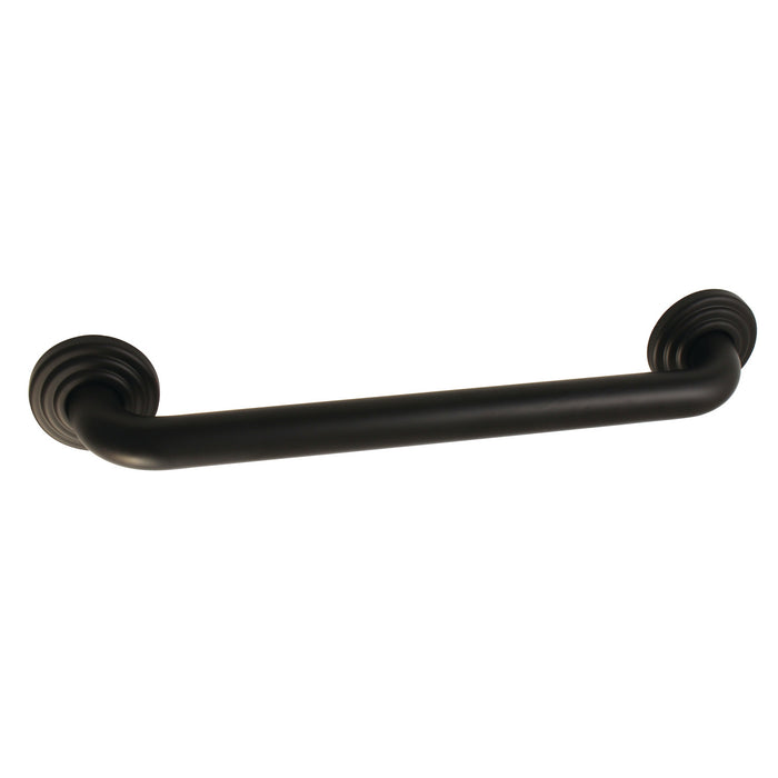 Kingston Heirloom DR314160 - Restoration 16-Inch x 1-1/4-Inch O.D. Brass Decorative Grab Bar, Matte Black