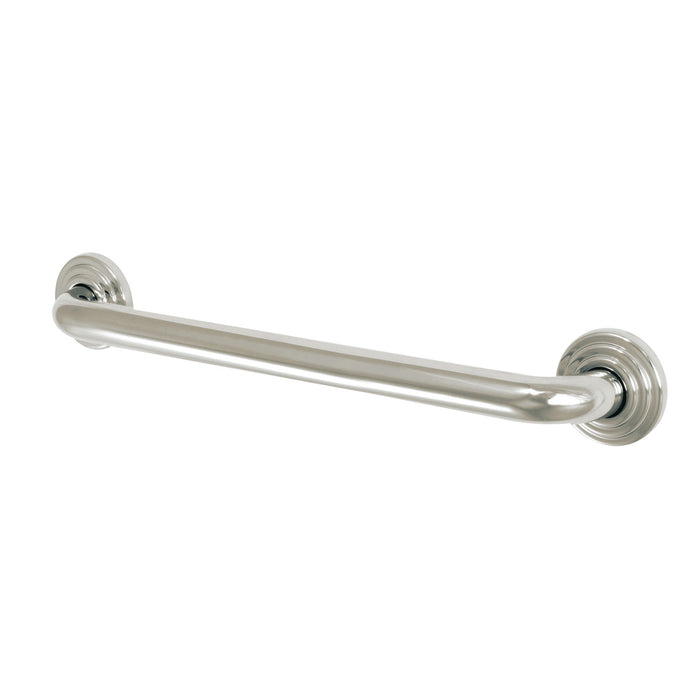 Kingston Heirloom DR314186 - Restoration 18-Inch x 1-1/4-Inch O.D. Brass Decorative Grab Bar, Polished Nickel