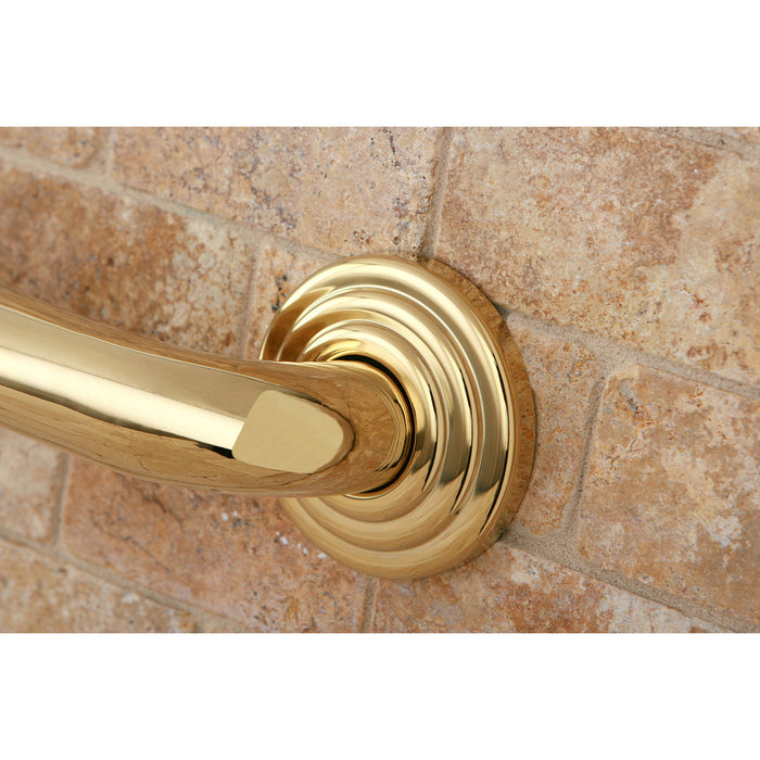Restoration Thrive In Place DR314302 30-Inch x 1-1/4 Inch O.D Grab Bar, Polished Brass
