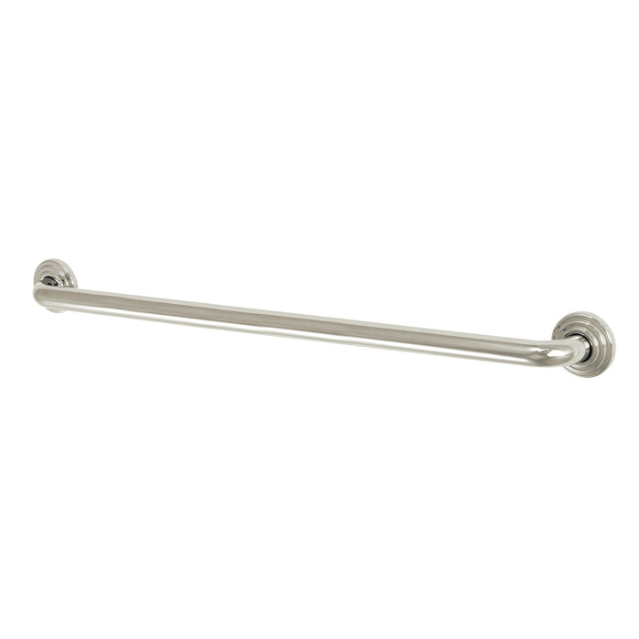 Kingston Heirloom DR314326 - Restoration 32-Inch x 1-1/4-Inch O.D. Brass Decorative Grab Bar, Polished Nickel