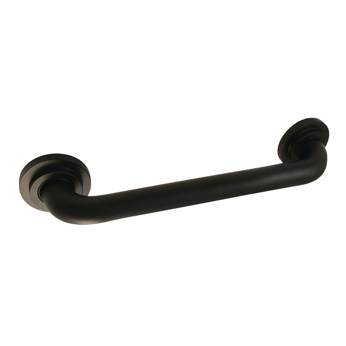 Kingston Sona DR414120 - Manhattan 12-Inch x 1-1/4-Inch O.D. Brass Decorative Grab Bar, Matte Black