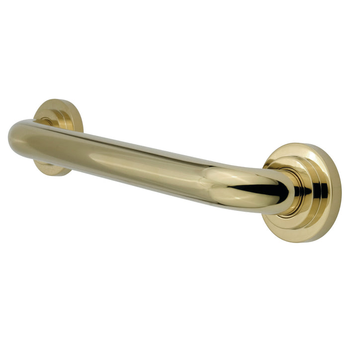 Manhattan Thrive In Place DR414122 12-Inch X 1-1/4 Inch O.D Grab Bar, Polished Brass