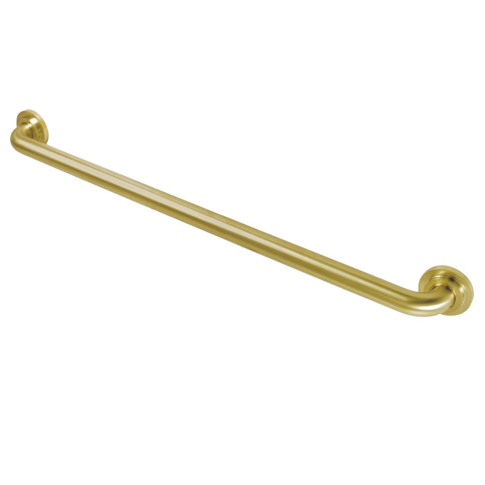 Kingston Sona DR414307 - Manhattan 30-Inch x 1-1/4-Inch O.D. Brass Decorative Grab Bar, Brushed Brass