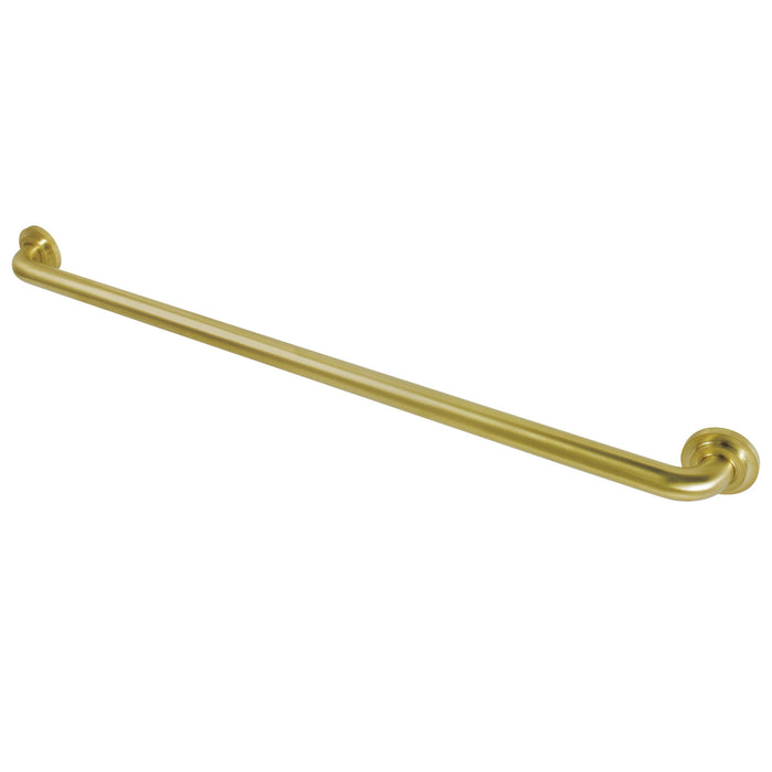 Kingston Sona DR414367 - Manhattan 36-Inch x 1-1/4-Inch O.D. Brass Decorative Grab Bar, Brushed Brass