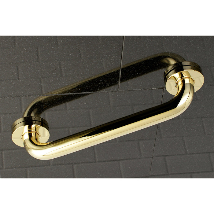 Kingston Sona DR514122 - Meridian 12-Inch x 1-1/4-Inch O.D. Brass ADA Grab Bar, Polished Brass