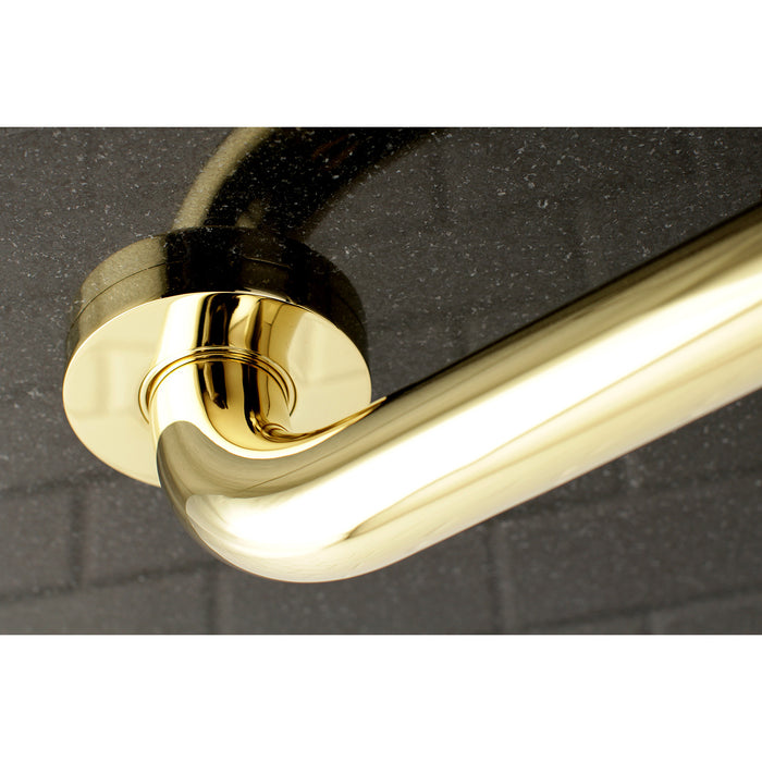 Meridian Thrive In Place DR514182 18-Inch X 1-1/4 Inch O.D Grab Bar, Polished Brass