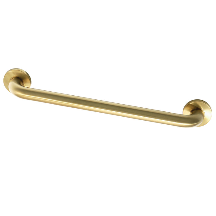 Meridian Thrive In Place DR514187 18-Inch X 1-1/4 Inch O.D Grab Bar, Brushed Brass