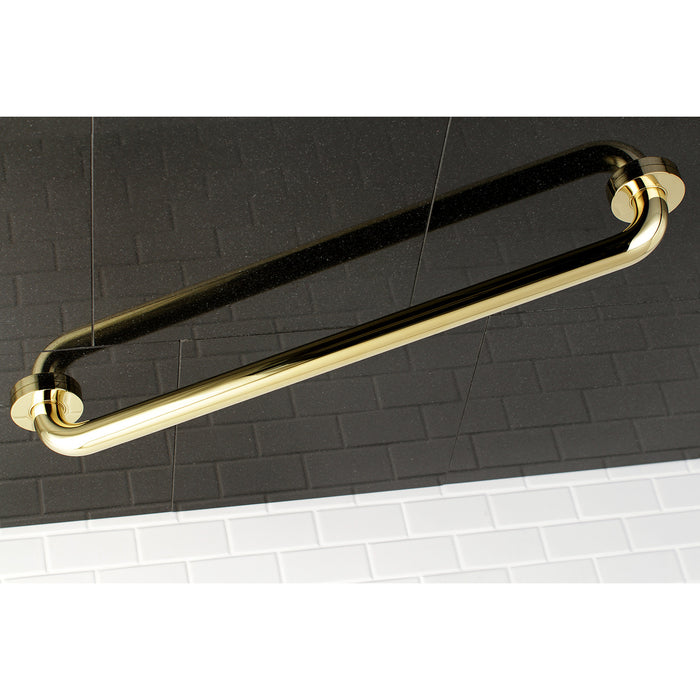 Meridian Thrive In Place DR514242 24-Inch x 1-1/4-Inch O.D. Brass ADA Grab Bar, Polished Brass