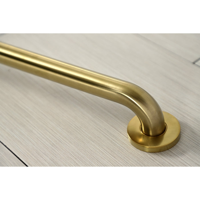Kingston Sona DR514487 - Meridian 48-Inch x 1-1/4-Inch O.D. Brass ADA Grab Bar, Brushed Brass