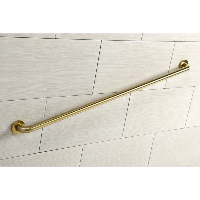 Kingston Sona DR514487 - Meridian 48-Inch x 1-1/4-Inch O.D. Brass ADA Grab Bar, Brushed Brass