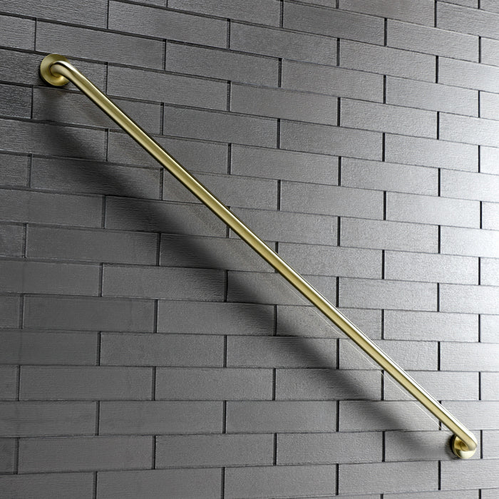 Kingston Sona DR514547 - Meridian 54-Inch x 1-1/4-Inch O.D. Brass Grab Bar, Brushed Brass