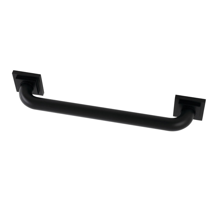 Kingston Sona DR614160 - Claremont 16-Inch x 1-1/4-Inch O.D. Brass Decorative Grab Bar, Matte Black