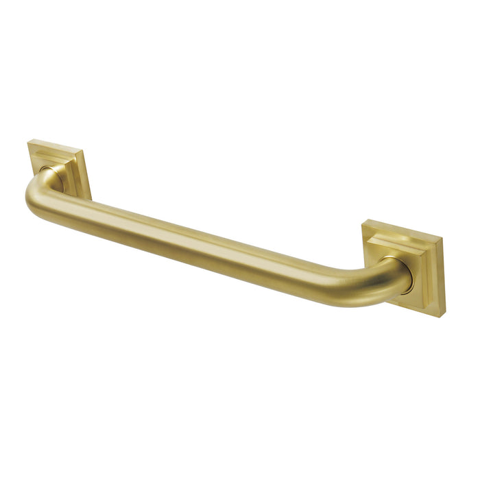 Kingston Sona DR614167 - Claremont 16-Inch x 1-1/4-Inch O.D. Brass Decorative Grab Bar, Brushed Brass