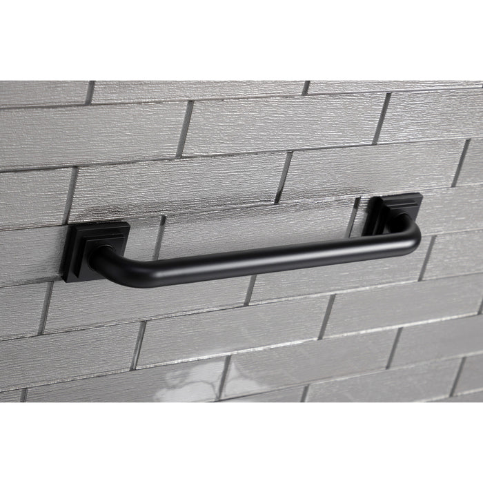 Kingston Sona DR614180 - Claremont 18-Inch x 1-1/4-Inch O.D. Brass Decorative Grab Bar, Matte Black
