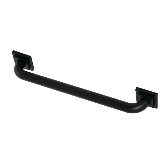 Kingston Sona DR614180 - Claremont 18-Inch x 1-1/4-Inch O.D. Brass Decorative Grab Bar, Matte Black