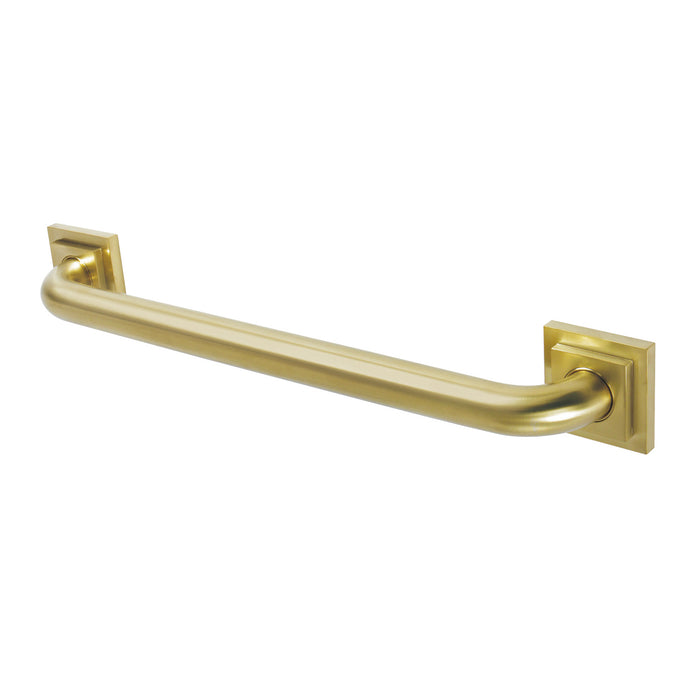 Kingston Sona DR614187 - Claremont 18-Inch x 1-1/4-Inch O.D. Brass Decorative Grab Bar, Brushed Brass