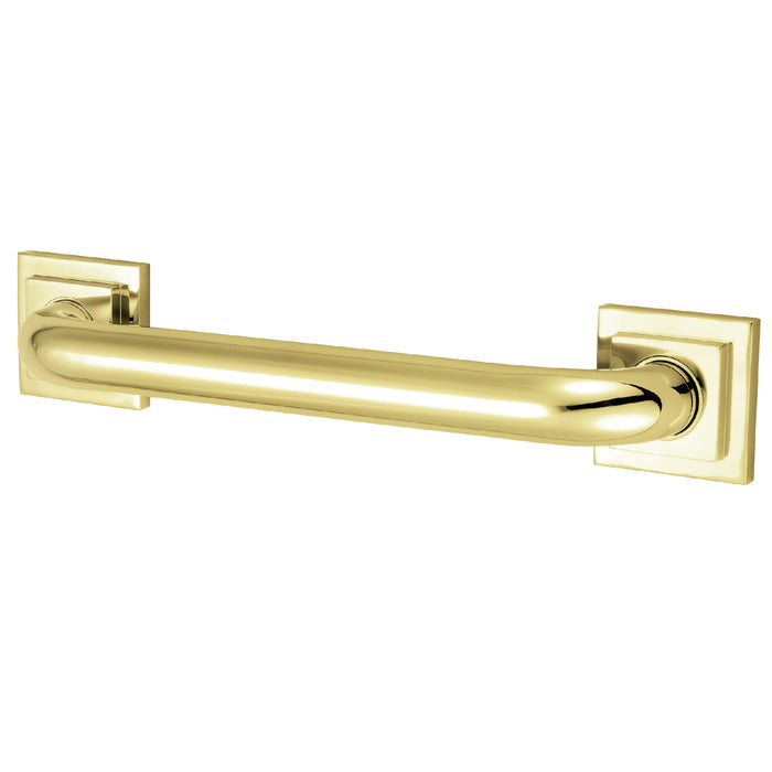 Kingston Sona DR614302 - Claremont 30-Inch x 1-1/4-Inch O.D. Brass Decorative Grab Bar, Polished Brass