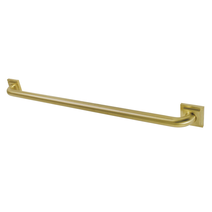 Claremont Thrive In Place DR614327 32-Inch x 1-1/4 Inch O.D Grab Bar, Brushed Brass