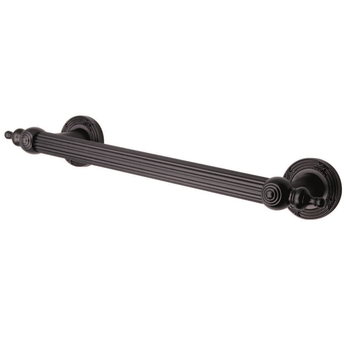 Kingston Sona DR710125 - Templeton 12-Inch x 1-Inch O.D. Brass Decorative Grab Bar, Oil Rubbed Bronze