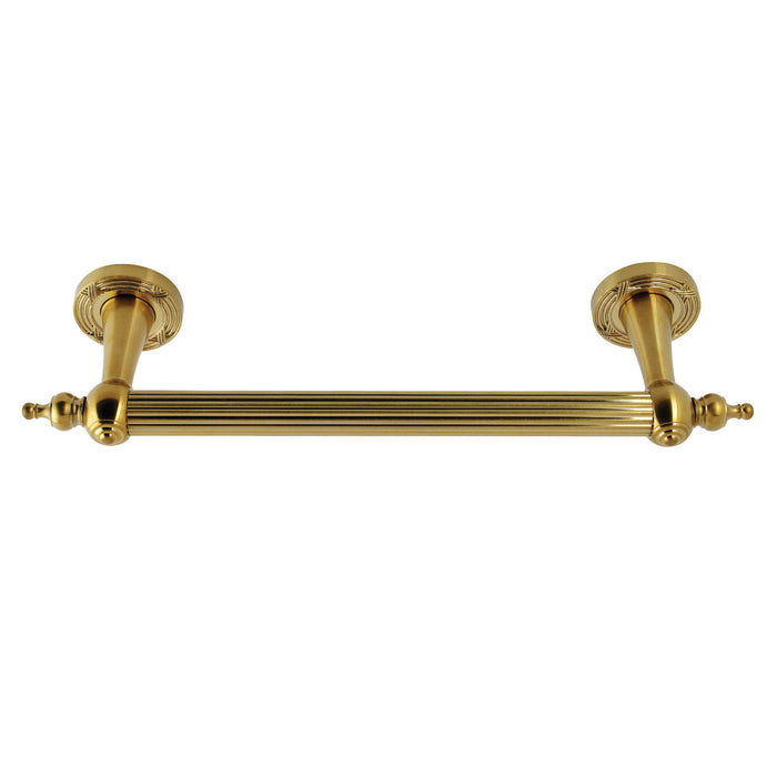 Kingston Sona DR710127 - Templeton 12-Inch x 1-Inch O.D. Brass Decorative Grab Bar, Brushed Brass