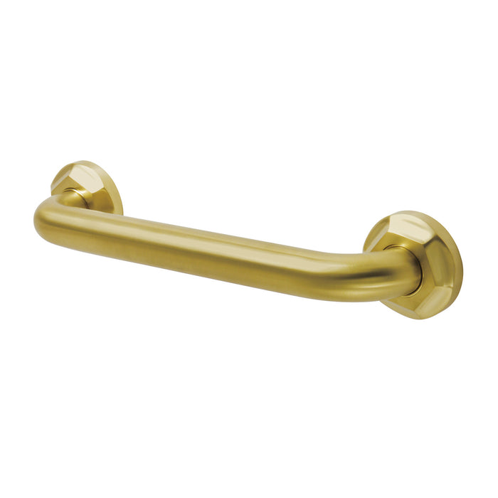 Kingston Tulare DR714127 - Metropolitan 12-Inch x 1-1/4-Inch O.D. Brass Decorative Grab Bar, Brushed Brass