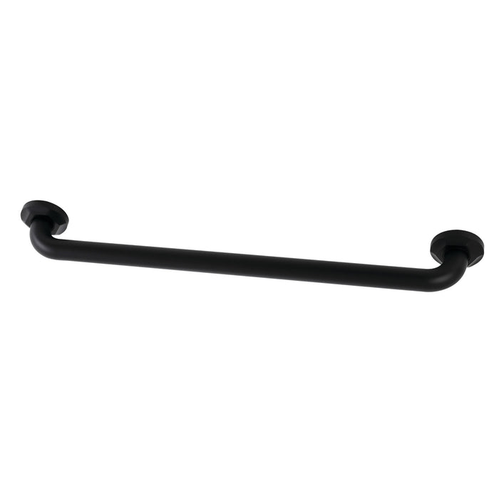 Kingston Tulare DR714240 - Metropolitan 24-Inch x 1-1/4-Inch O.D. Brass Decorative Grab Bar, Matte Black