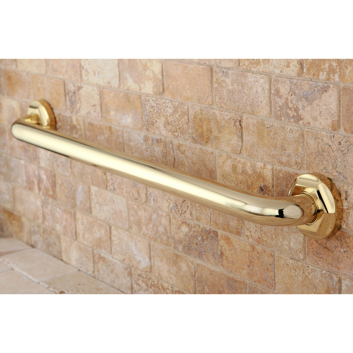 Metropolitan Thrive In Place DR714242 24-Inch x 1-1/4 Inch O.D Grab Bar, Polished Brass