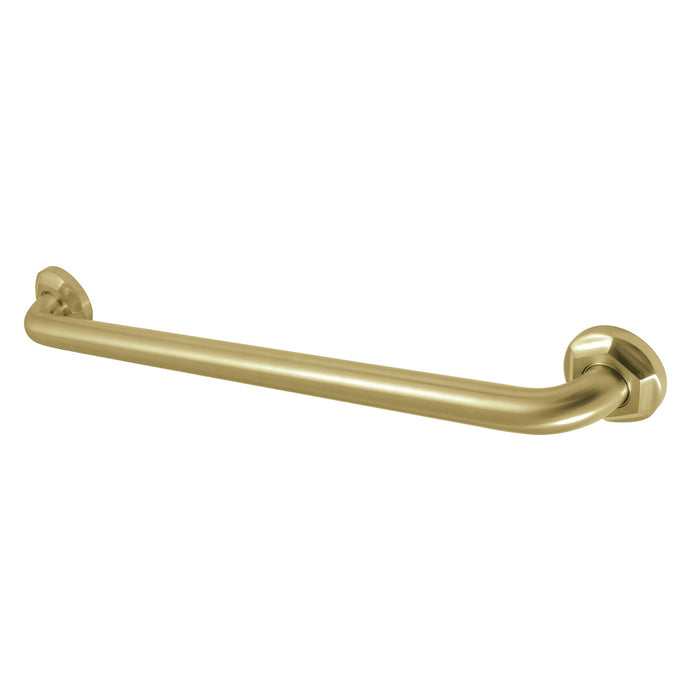 Kingston Tulare DR714247 - Metropolitan 24-Inch x 1-1/4-Inch O.D. Brass Decorative Grab Bar, Brushed Brass