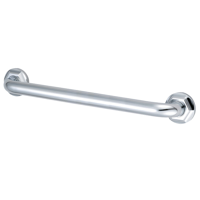 Kingston Tulare DR714301 - Metropolitan 30-Inch x 1-1/4-Inch O.D. Brass Decorative Grab Bar, Polished Chrome