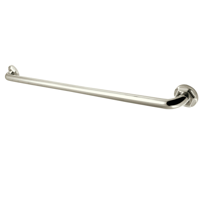 Kingston Tulare DR714366 - Metropolitan 36-Inch x 1-1/4-Inch O.D. Brass Decorative Grab Bar, Polished Nickel