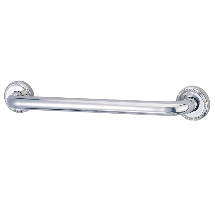 Kingston Heirloom DR814361 - Laurel 36-Inch x 1-1/4-Inch O.D. Brass Decorative Grab Bar, Polished Chrome