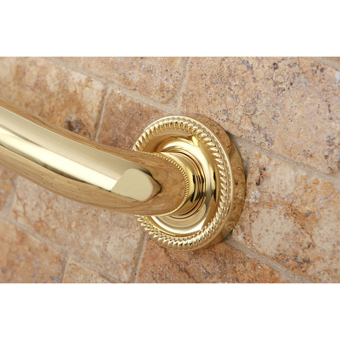 Camelon Thrive In Place DR914242 24-Inch X 1-1/4 Inch O.D Grab Bar, Polished Brass