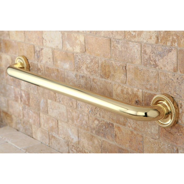 Camelon Thrive In Place DR914242 24-Inch X 1-1/4 Inch O.D Grab Bar, Polished Brass