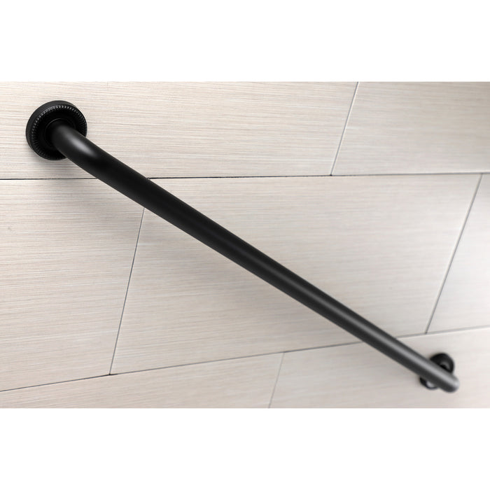 Kingston Heirloom DR914360 - Camelon 36-Inch x 1-1/4-Inch O.D. Brass Grab Bar, Matte Black
