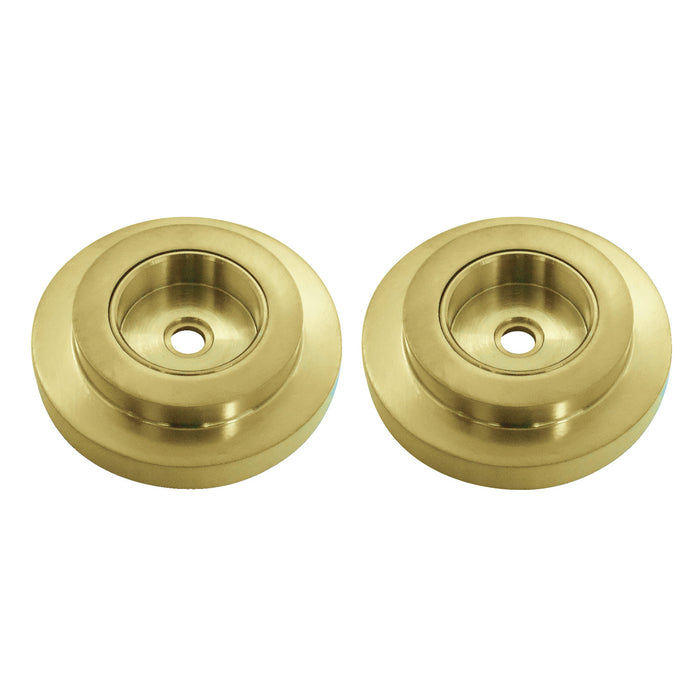Kingston Sona DRF414127 - Manhattan 1-1/4-Inch Brass Grab Bar Flange (1 Pair), Brushed Brass